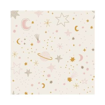 Tissu coton enfant berceuse vendu par 50 cm