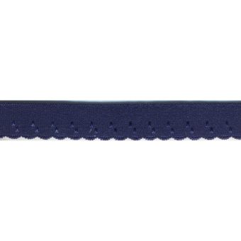 Élastique lingerie ondulé 11mm marine