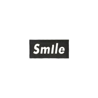 Ecusson à coudre grand sweet SMILE 26cmx12.5cm