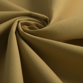 Tissu sergé de coton Serena camel clair