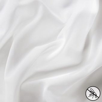 Tissu voilage traitement "Stop Moustiques" tissage dense largeur 300 cm