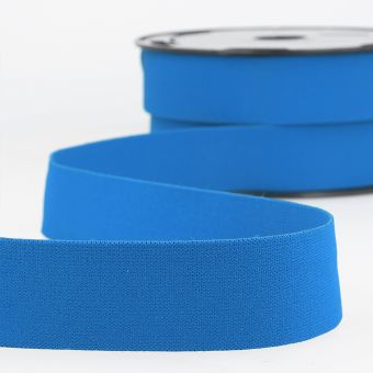 Élastique boxer 32mm bleu cyan