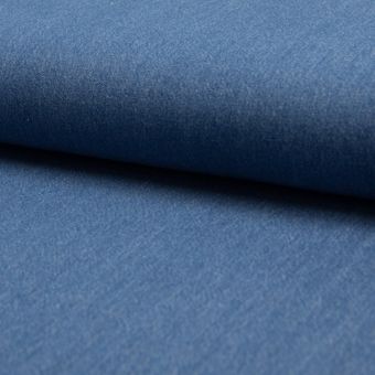 Tissu denim 6oz bleu moyen