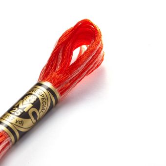 Fil mouliné à broder - Tons rouges - COL 106