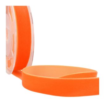 Bobine 10m Velours haute densité orange