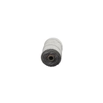 Pelote corde macramé coton gris 200g 1,5mmx140m