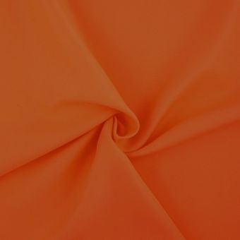 Tissu polyester burlington orange