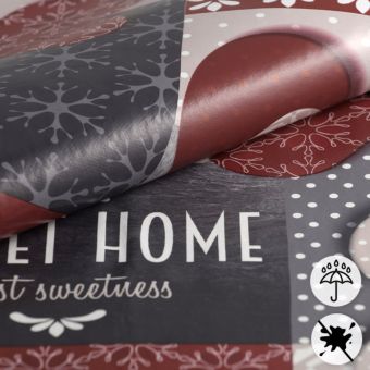 Toile cirée slik rouge