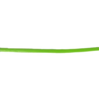 Lacette simili cuir 3mm vert pomme au mètre