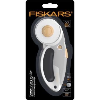 Cutter rotatif softgrip Ø60 mm titanium - Fiskars