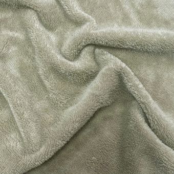 Tissu éponge bambou douce vert amande