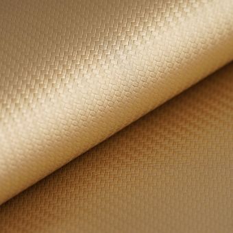 Tissu Simili chevron or