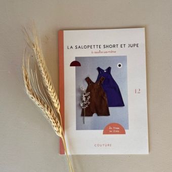 Patron enfant La salopette short et jupe (patron pochette) - Filomène