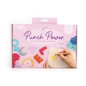 Graine Créative - Kit Mes Patchs en punch needle