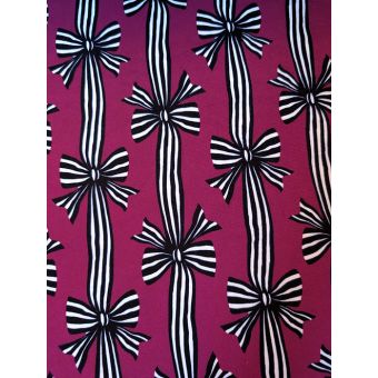 velours ras stretch/Mademoiselle Rêve/ Bordeaux