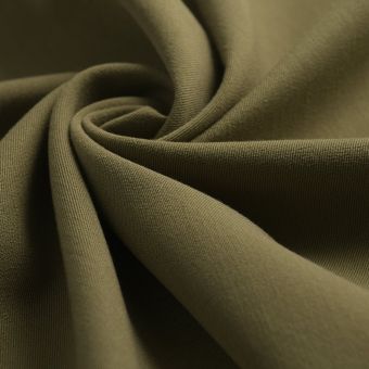 Tissu gabardine légère Gaël  kaki