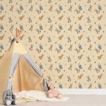 Papier peint -  Lapinous