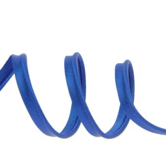 Passepoil satin bleu 10 mm