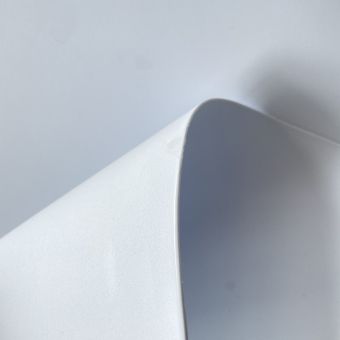 Tissu gomme caoutchouc Eva blanc au mètre