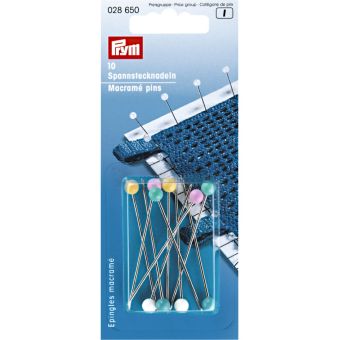 Épingles macramé