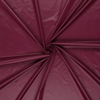 Tissu technique léger imperméable bourgogne