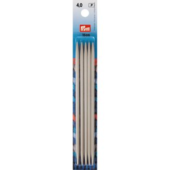 Aiguilles à tricoter doubles pointes gris perle ou gris
