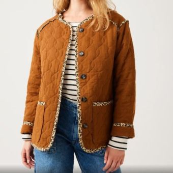 Patron veste matelassée Madeleine du 34 au 48 - Promod Couture