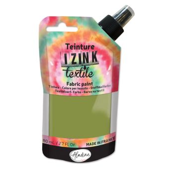 Teinture textile en spray izink absinthe 80 ml