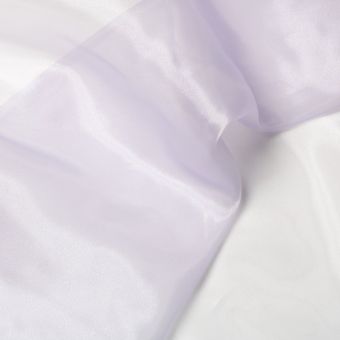 Tissu organza irisé parme