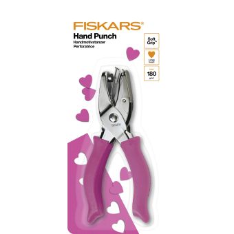 Perforatrice emporte pièces - grand coeur 6.3 mm - Fiskars