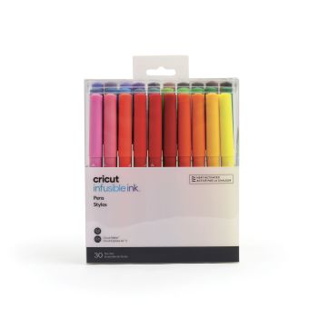 Cricut - 30 stylos assortis pointe fine infusible ink
