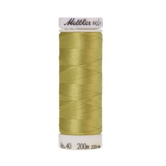 Bobine de fil à broder Mettler Poly Sheen jaune col.0352