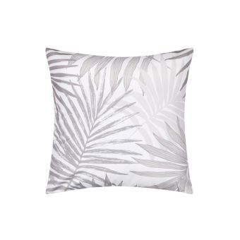 Coussin outdoor Feuillage beige 50x50cm