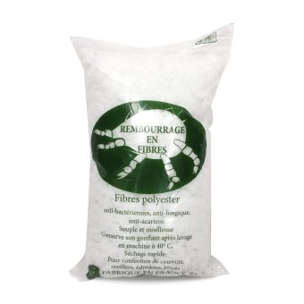 Rembourrage Fibres polyester sac 1 kg Fibre Polyester Anti-acariens Fibres
