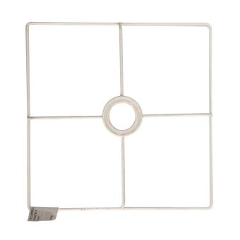 Carré luminaire bague E27 coins ronds 250x250 Fait en France