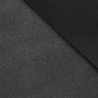 Entoilage thermocollant lourd et rigide noir 