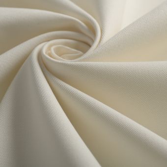 Tissu sergé de coton Serena écru