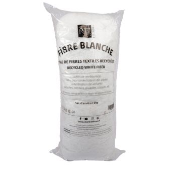 Sachet de fibres blanches tout doux 1kg