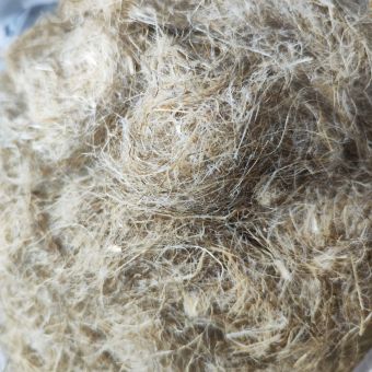 2 kg de Crin Végétal Issu de la Fibre de Lin pour Rembourrage