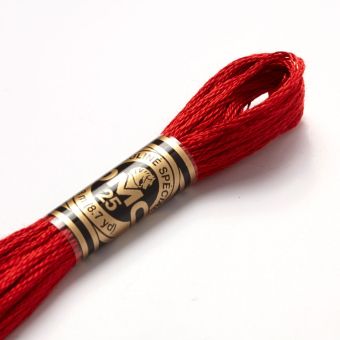 Fil mouliné à broder - Tons rouges - COL 817