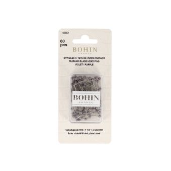 Épingles Bohin à Tête De Verre - Élégance Et Précision Pour Couture