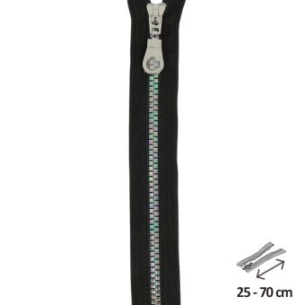 M & C Fermeture Injectée Séparable Idéale Blouson - Noir - Taille 65cm