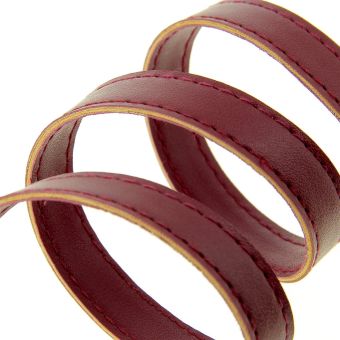 Sangle simili bordeaux 15mm