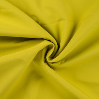Tissu softshell uni jaune