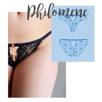 Patron couture PDF - Culotte Philomène