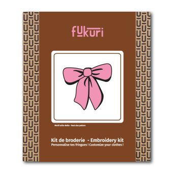 Kit Broderie complet - Cow girl noeud - Fukuri