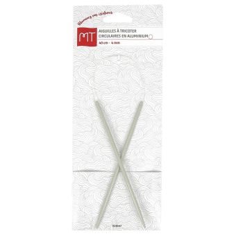 Aiguilles circulaire 4 alu 40 cm