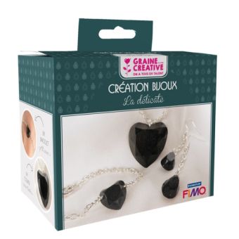 Kit cadeau Realisez vos bijoux La delicate (Fimo)