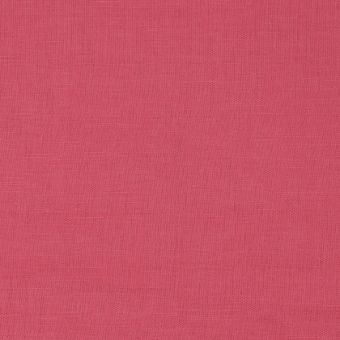 Toile coton lin lavé fuchsia
