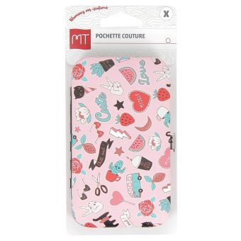 Pochette couture wonderland rose